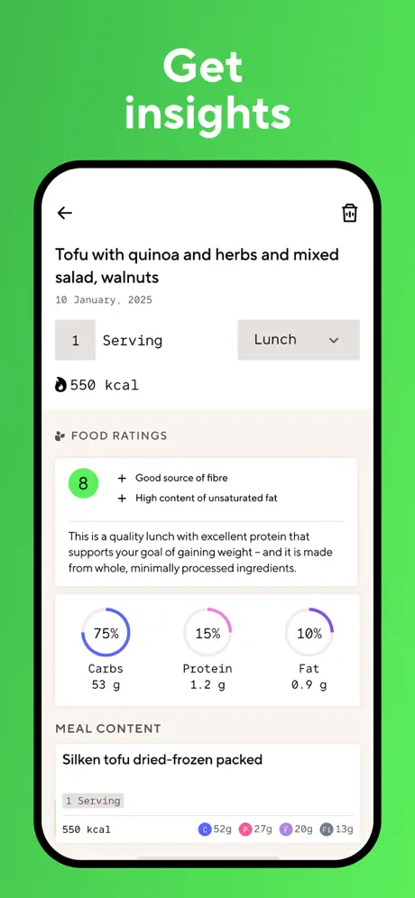lifesum screenshot